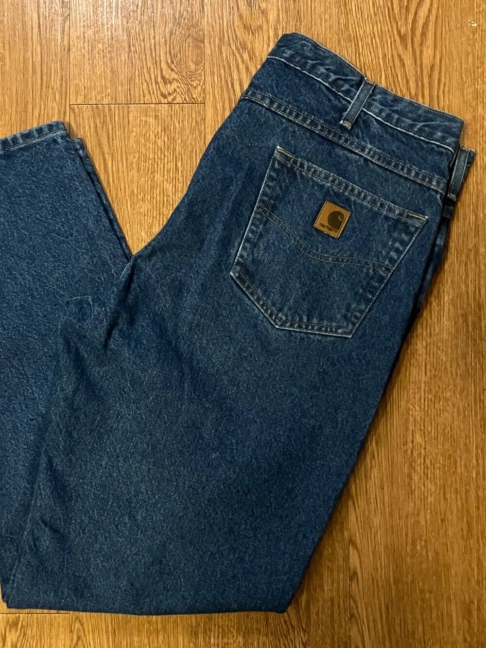 Vintage Carhartt Jeans B18 DST 40x32 Dark Stone Traditional Fit Heavy EUC